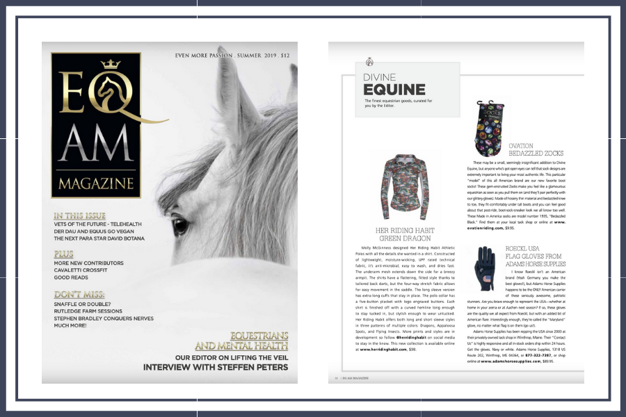 EQ AM gift guide divine equine 2019 featuring Her Riding Habit.