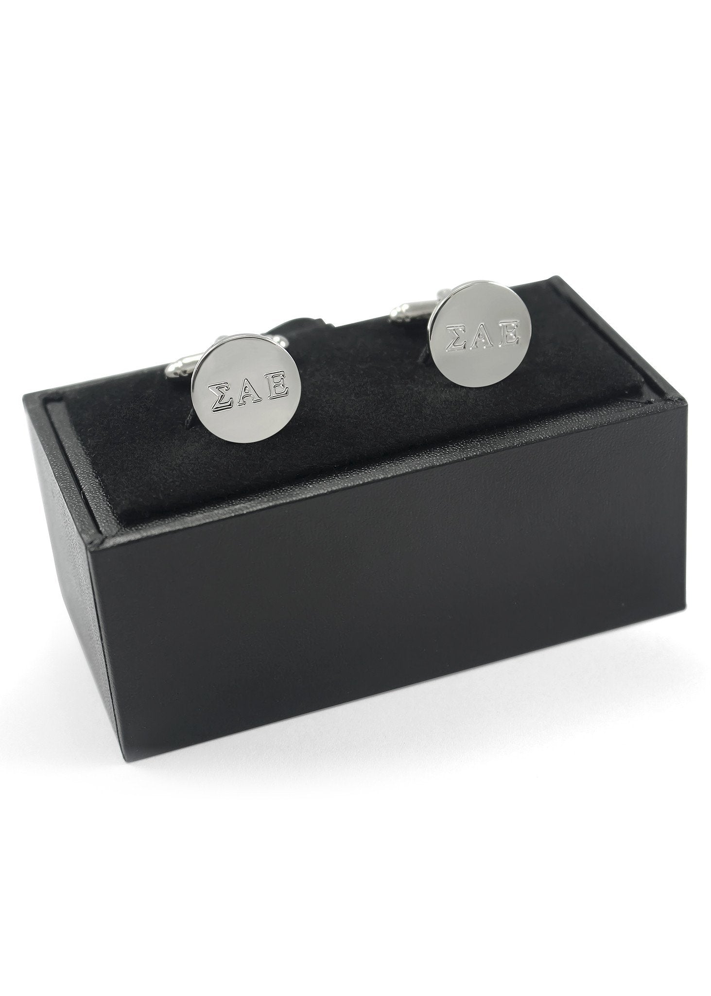 Sigma Alpha Epsilon Cufflinks | SAE Flag Jewelry - The Collegiate Standard