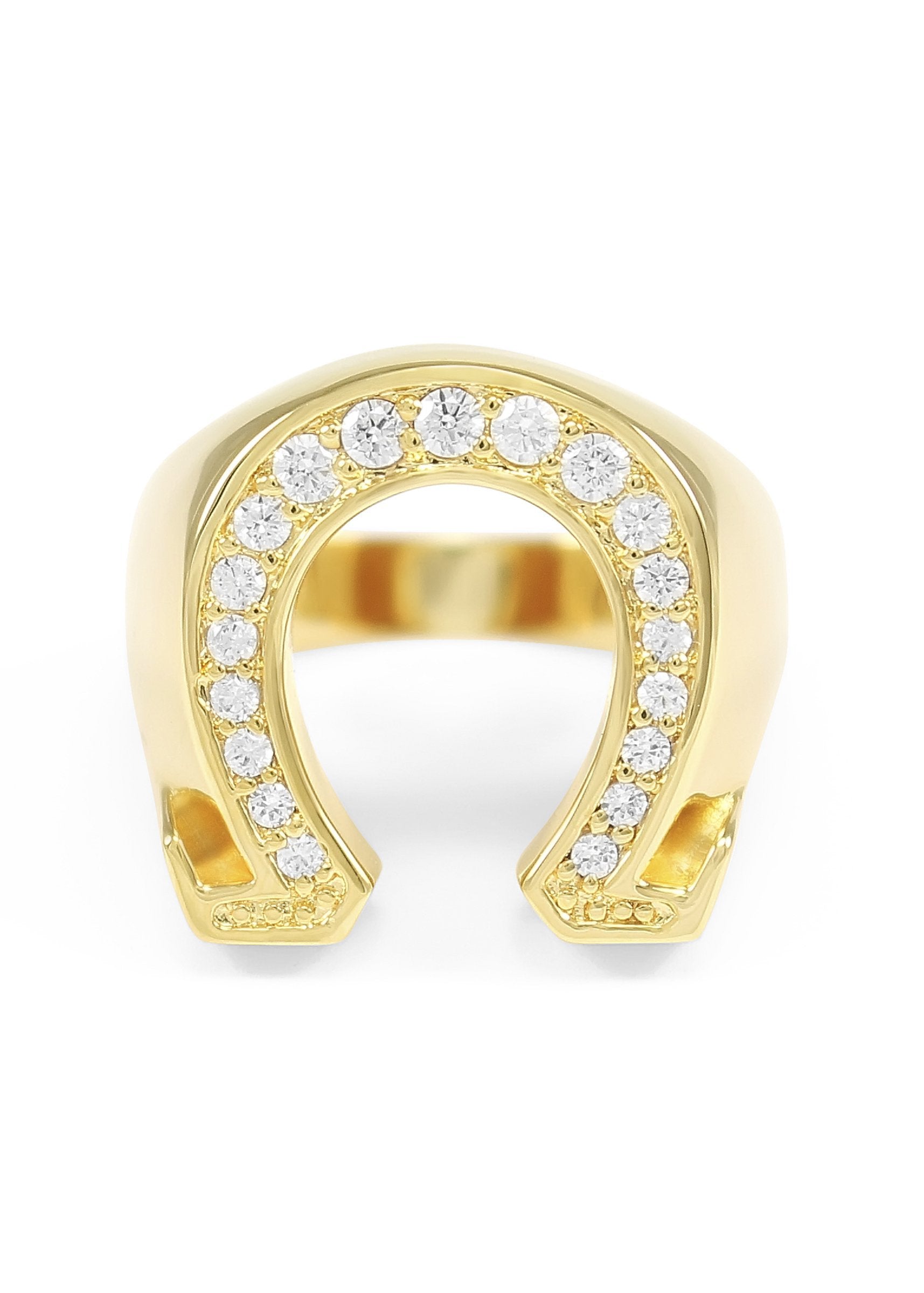 14k Gold Omega Ring Mens | Omega Symbol 