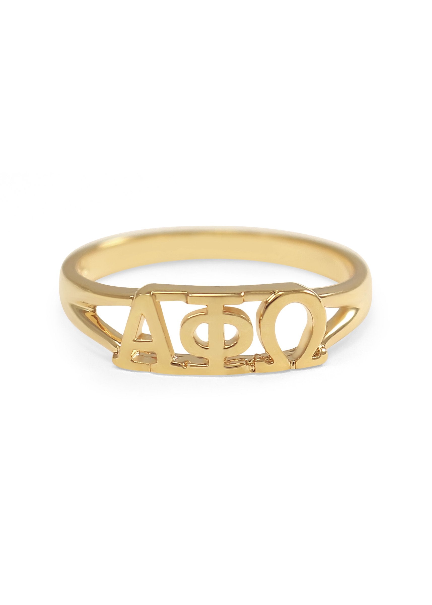 alpha phi omega ring