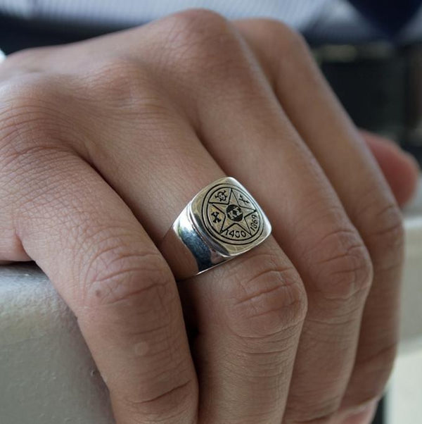 Sterling Silver Men's Kappa Sigma Ring | Kappa Sigma Gifts - The ...
