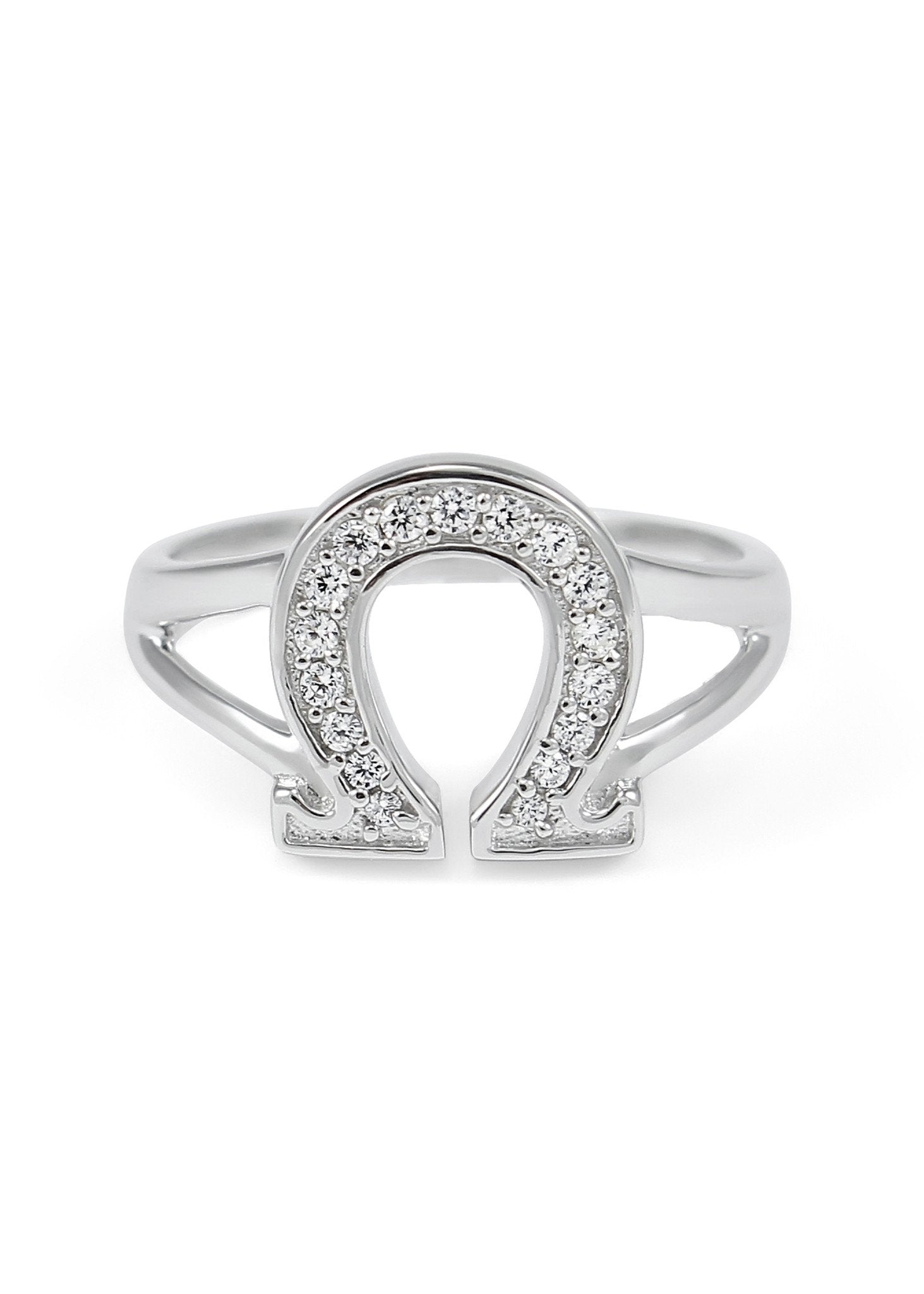 omega symbol ring