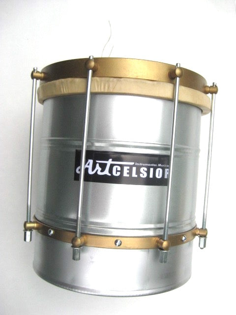 ajuste impulso Susteen Artcelsior Cuica, 9.5", galvanized shell – Go Samba | Brazilian Samba Drums