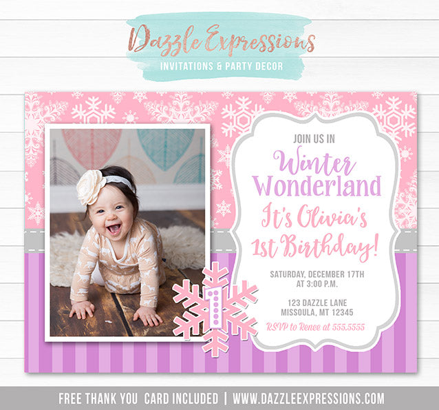 Birthday Invitations – Dazzle Expressions