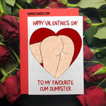 Cum Dumpster - Valentine's Day Card