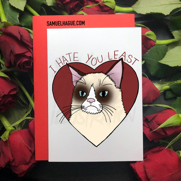 grumpy cat valentines day