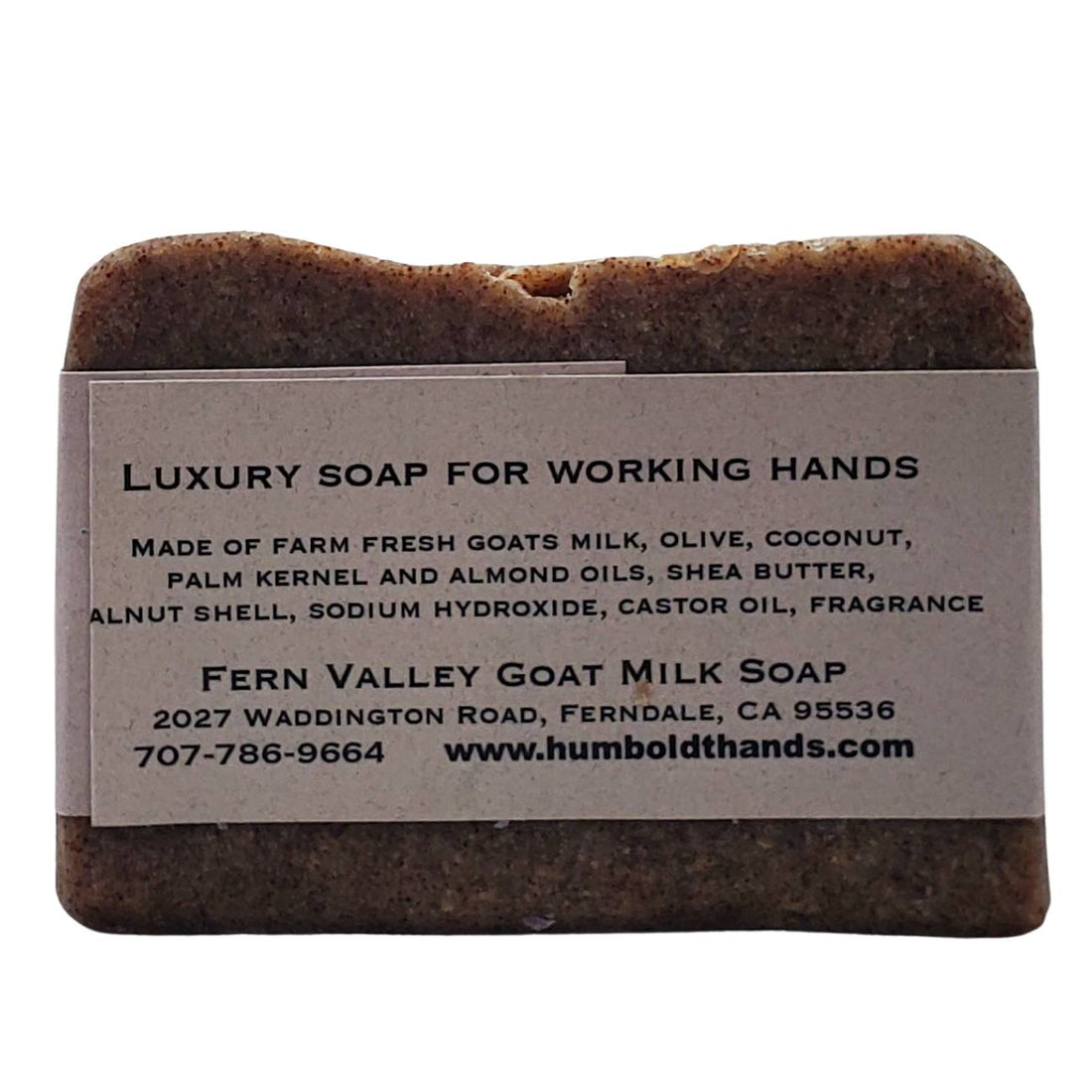 Goat Milk Soap, Humboldt Hands Mechanic Soap