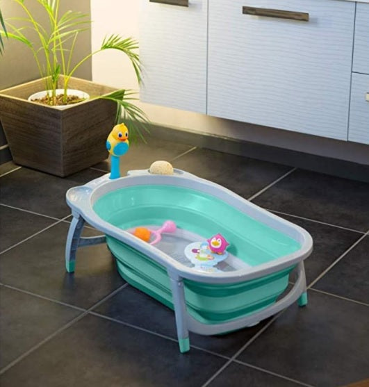 Test produit : la baignoire pliable Stokke Flexi Bath - Doudou