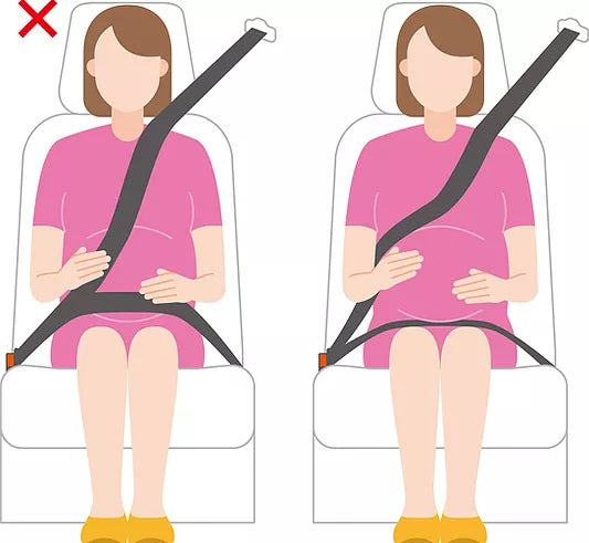 Comment mettre sa ceinture en voiture quand on est enceinte ? 