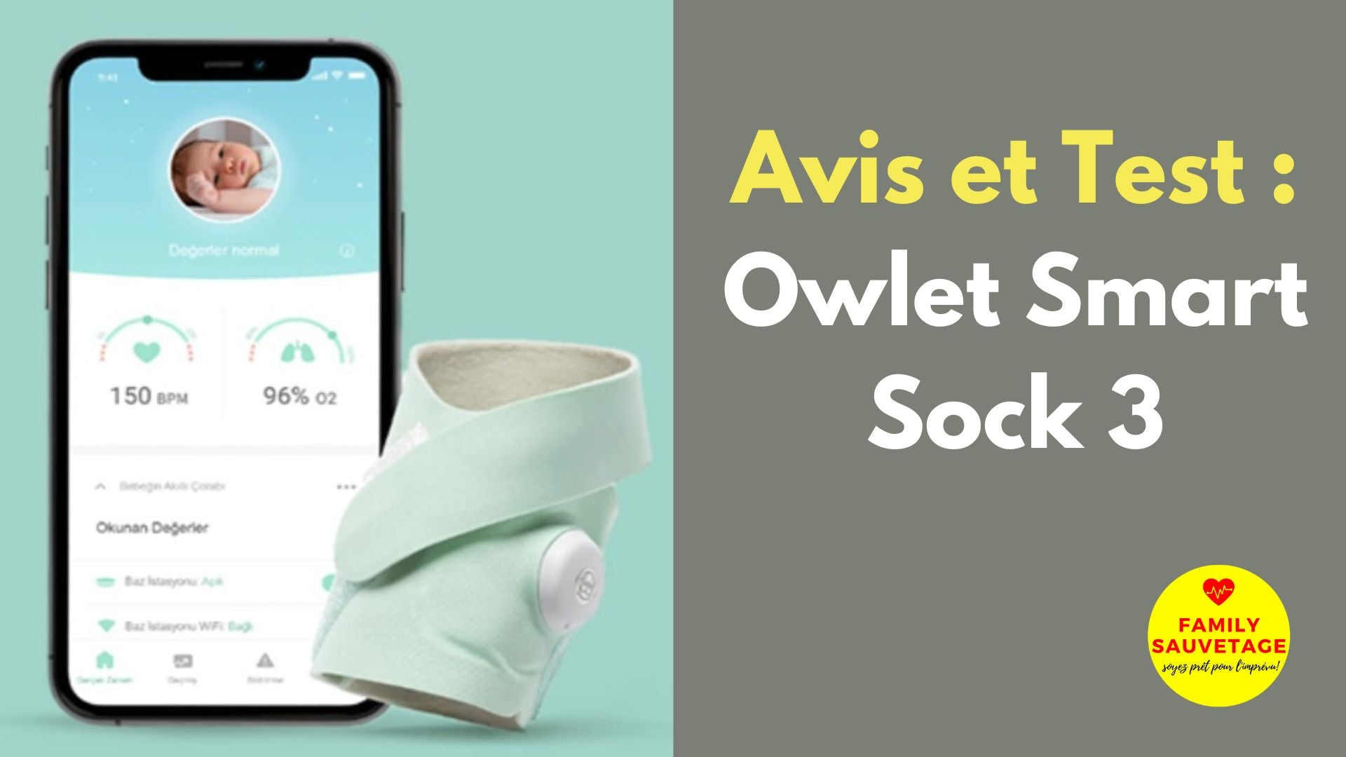 prevention mort subite nourrisson owlet smart sock chaussette