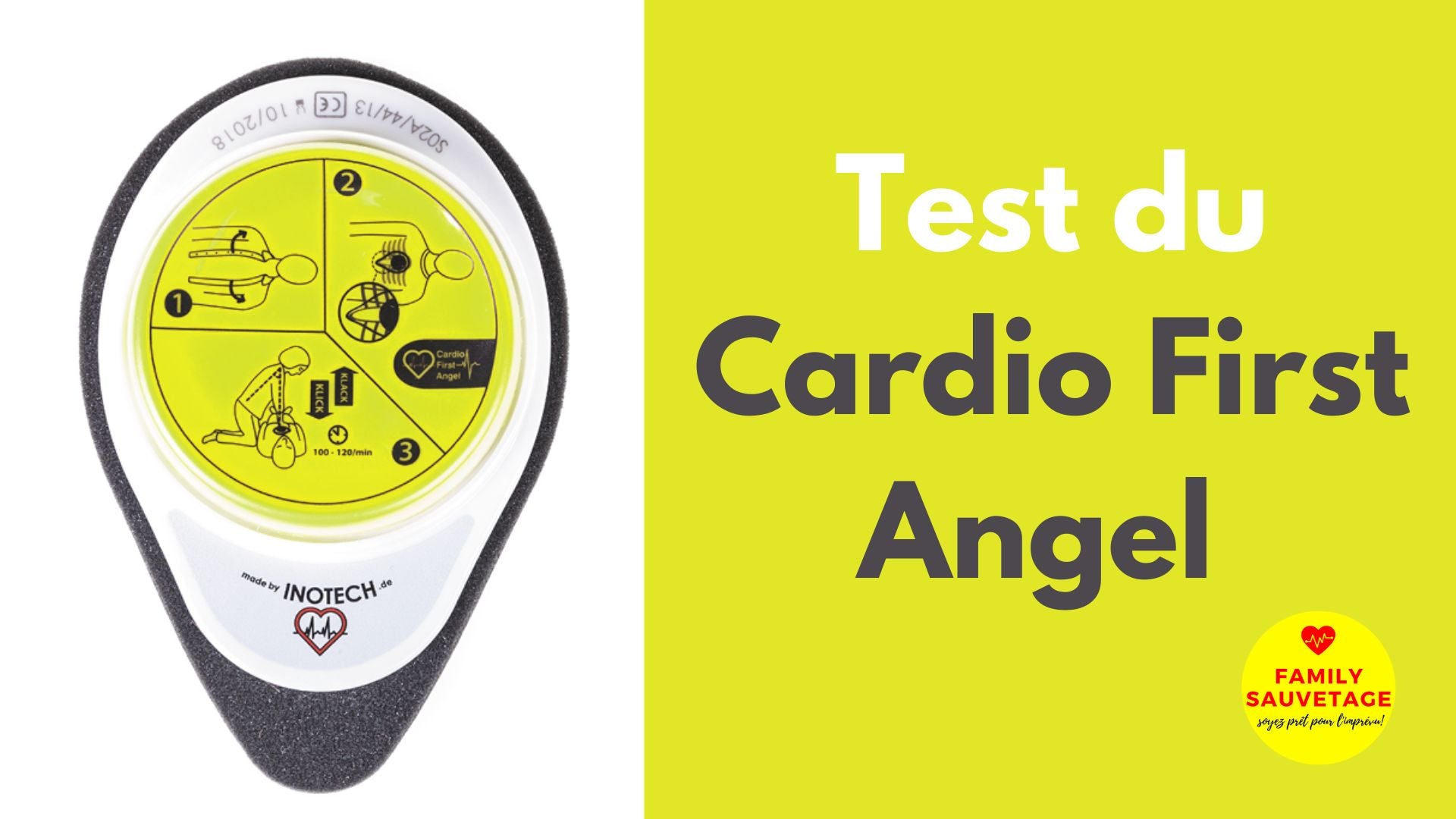 bonne compression thoracique outil cardio first angel