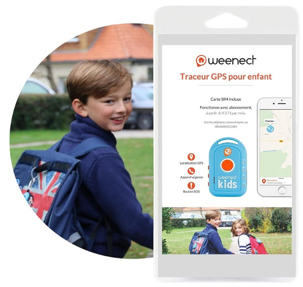 tracker GPS weenect surveiller enfant