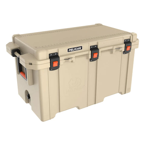 Pelican 150QT Elite Cooler in Outdoor Tan