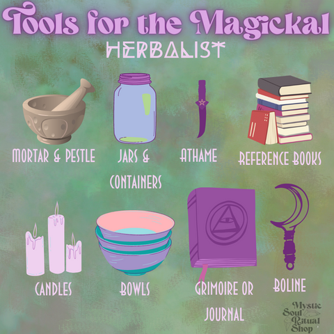 Magickal Herb Tools