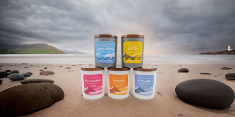 Our Cymru Collection of Luxury Scented Soy Candles