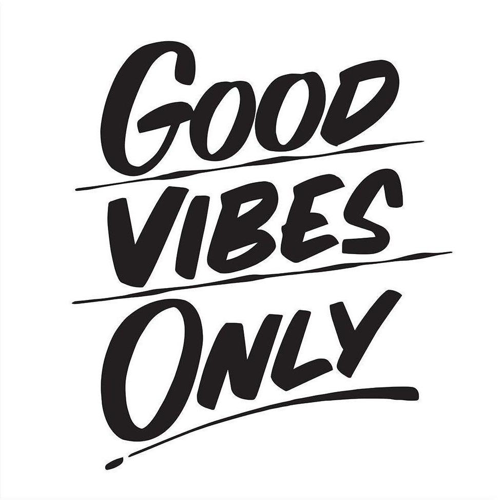 Good Vibes Only By Baron Von Fancy Open Edition And Limited Edition Prints Good Vibes Only 100 00 Size 16 X 16 Inches Poster X Inches Ltd Ed Print Frame Unframed White Black Natural Wood Mount Unframed Float Full Bleed 16 X 16