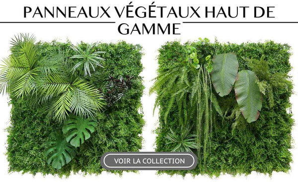 mur végétal artificiel haut de gamme