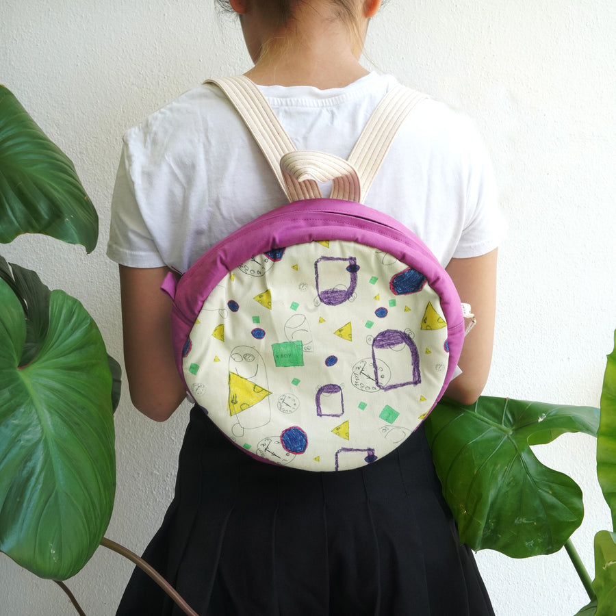 Tohe Children's Round Backpack - Mint