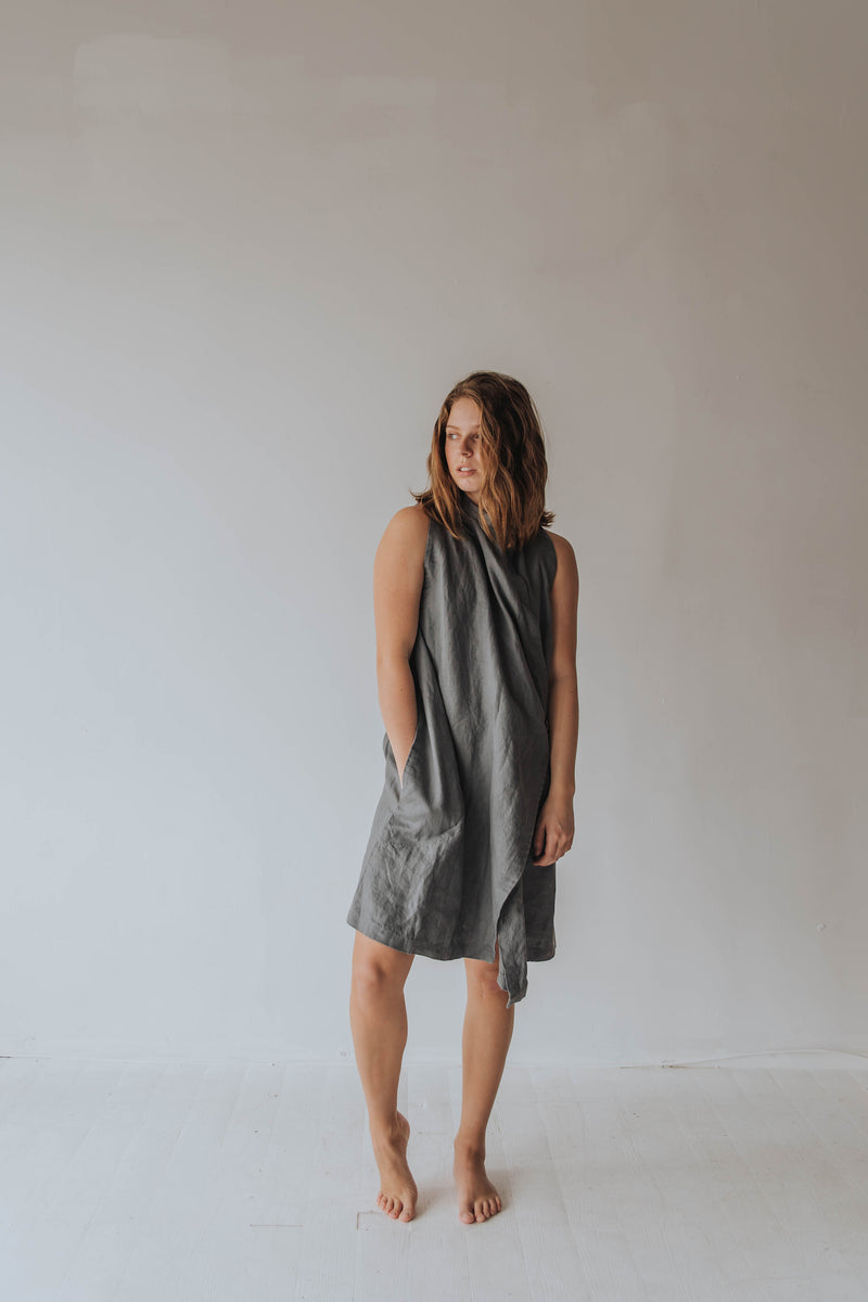 kathmandu wrap dress