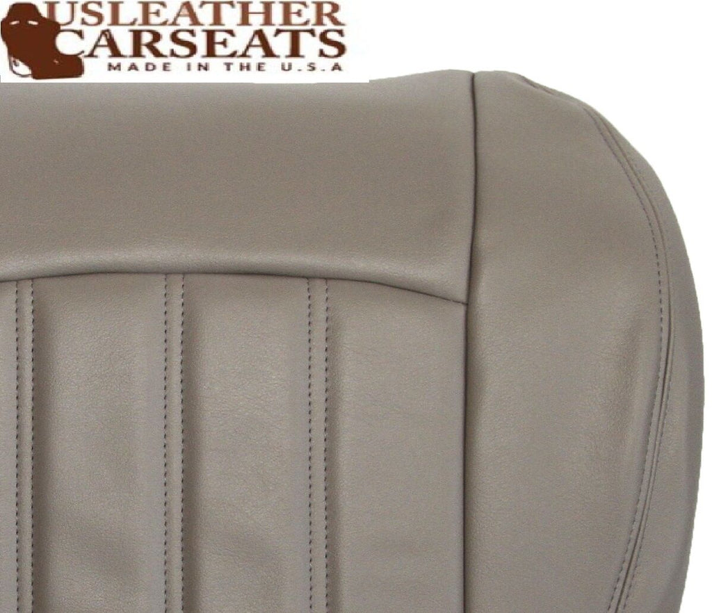 2005-2010 Chrysler 200 300 Driver Side Bottom Leather Seat Cover Gray