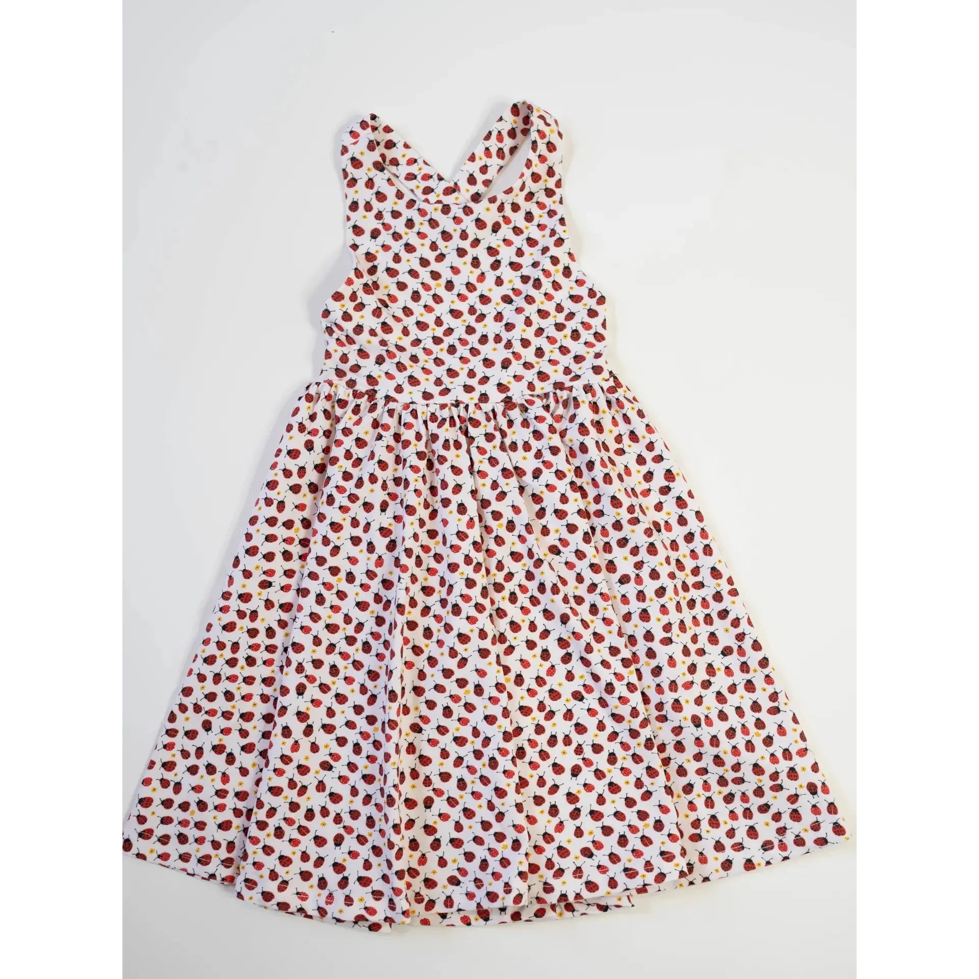 Sofia Dress - Ladybugs