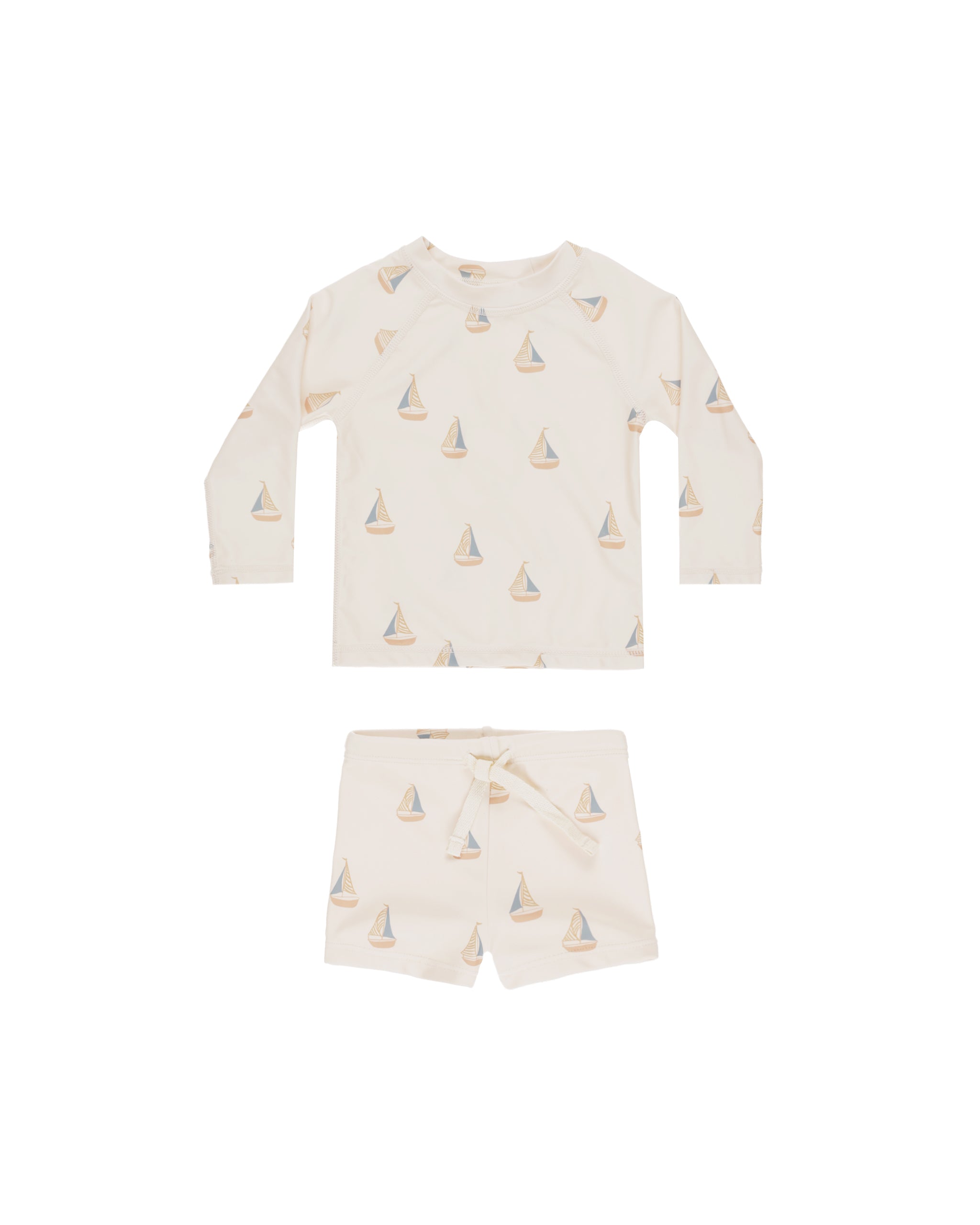 Rashguard Set - Sailboats