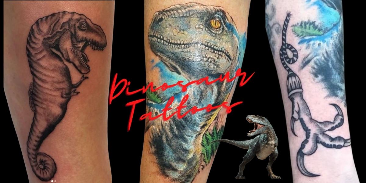 10 Best Dinosaur Tattoo Ideas Top Dinosaur Tattoos  MrInkwells