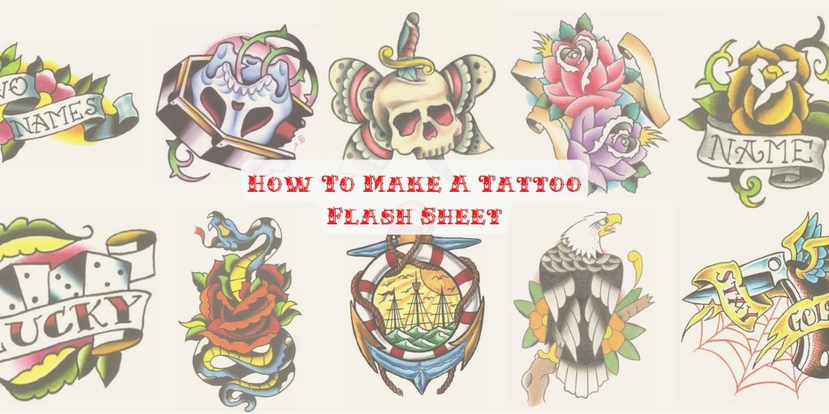 Tattoo Flash Sheet Posters for Sale  Redbubble