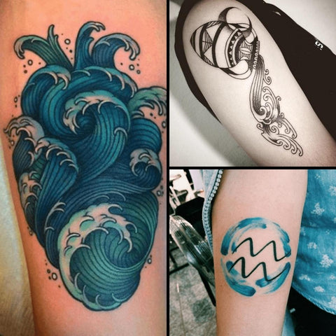 Aquarius Tattoo Ideas Best Tattoos For Your Zodiac Sign
