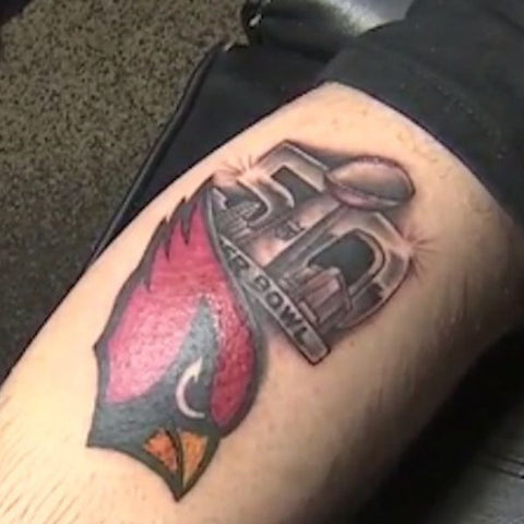 Arizona Cardinals Tattoo Best NFL Football Tattoo I