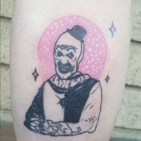 Art The Clown Tattoo Horror Icon Tattoos