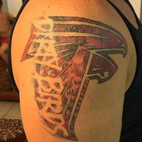 Atlanta Falcons Tattoo Best NFL Football Tattoo Ideas