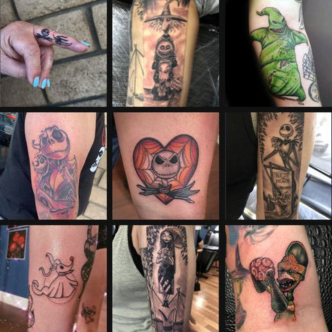 Best Christmas Tattoos Nightmare Before Christmas Tattoos