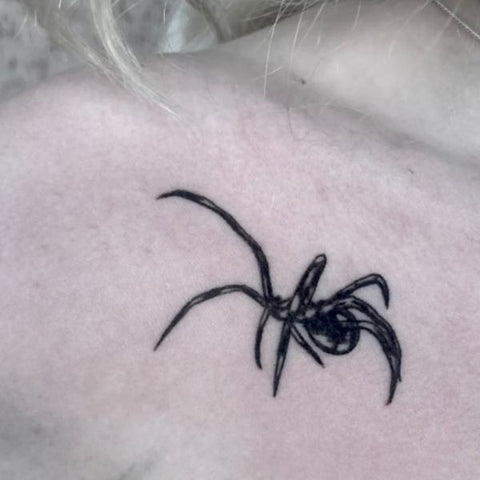 30 Dark  Scary Spider Tattoo Ideas for Men  Women in 2023