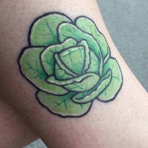 Cabbage Tattoo st patricks day tattoos