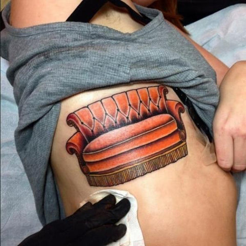 Couch Tattoo Best Thanksgiving Tattoo Ideas