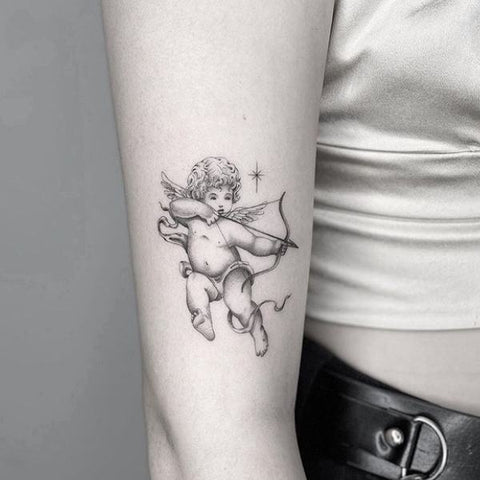 Top 10 Cherub Tattoo Ideas Best Cherub Tattoos  MrInkwells