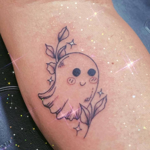 Pin by Stefani Fallenang3l143 on Spooky ☠️ | Halloween tattoos, Cute  halloween tattoos, Sleeve tattoos