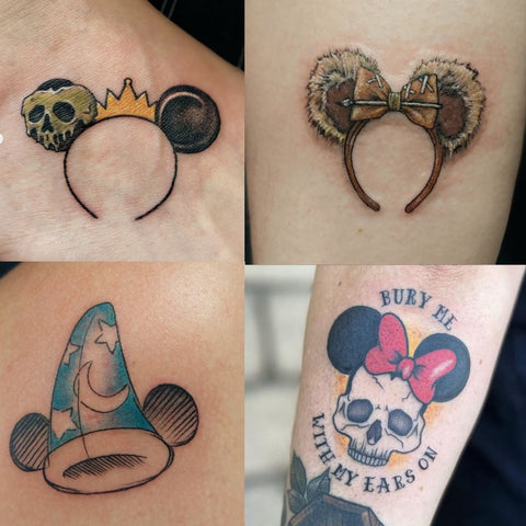 Disney Mouse Ears Tattoos Best Disney Tattoo Ideas