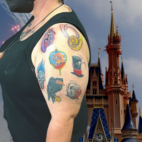 Disney Cartoon Tattoos