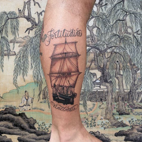 Endurance Ship Tattoo Best Taoism Tattoo Ideas