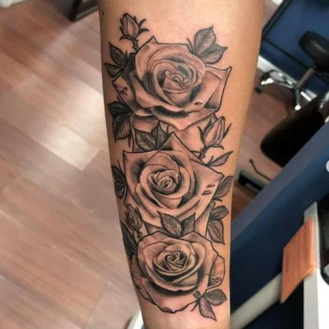 Flower Rose Spring Tattoo Best Spring Tattoo Ideas