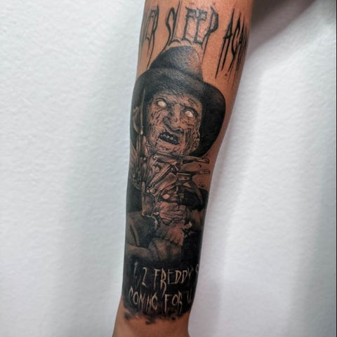 Freddy Nightmare on Elm Street Tattoo Horror Icon Tattoos