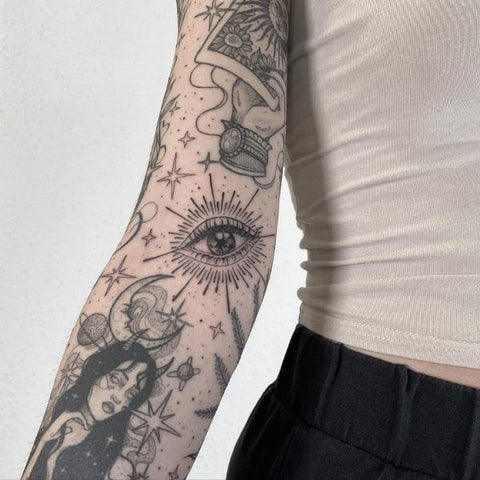 85 Mesmerizing Patchwork Tattoo Designs To Get Inked This Season  Psycho  Tats