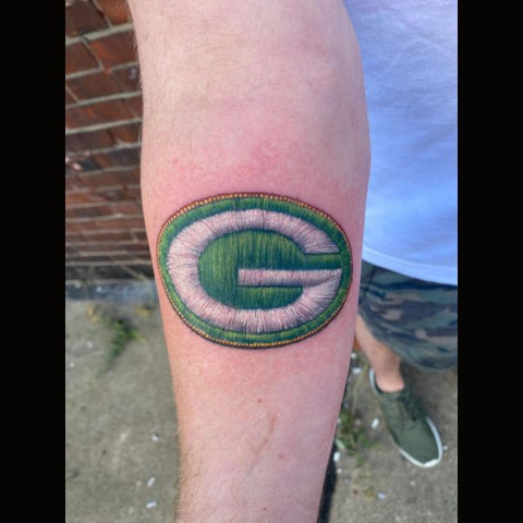 Green Bay Packers Tattoo Best NFL Football Tattoos
