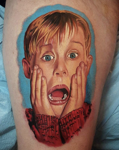 Kevin Home Alone Tattoo Best Christmas Tattoos