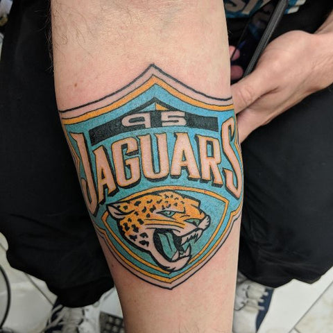 Jacksonville Jaguars Tattoo Best NFL Tattoo Ideas