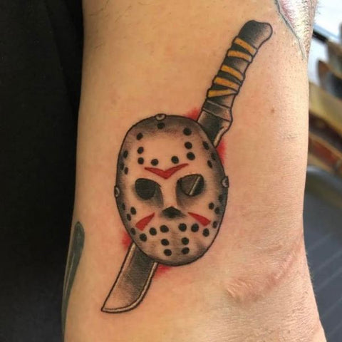 Jason Friday the 13th Tattoo Horror Icon Tattoos