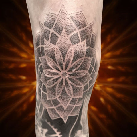 Knee Mandala Tattoo Mandala Tattoo Ideas