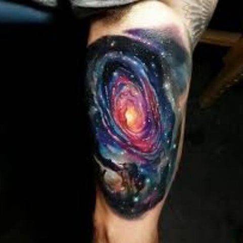 120+ Cool Space Tattoo Ideas - Galaxy, Universe Tattoo Designs -  TattoosBoyGirl | Galaxy tattoo sleeve, Galaxy tattoo, Planet tattoos